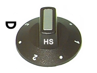 Knebel fr Siebentakt-Schalter, fr Normachse 6 mm  / 4,6 mm EGO 00.00524.051