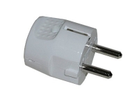 Schutzkontakt Stecker Farbe wei bruchfest