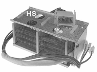 Heizregister, Heizung 1150 + 750 W / 220 V fr Trockner San Giorgio, Ocean, Thomson